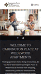 Mobile Screenshot of carringtonplacecolumbia.com